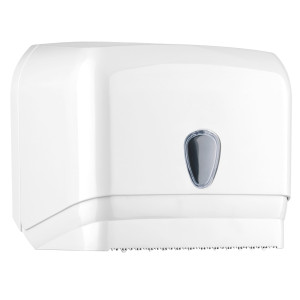 DISPENSER ASCIUGAMANI IN ROTOLO/ FOGLI BIANCO MAR PLAST COD. A60111