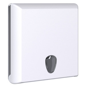 DISPENSER ASCIUGAMANI PIEGATI C/Z BIANCO SOFT TOUCH COD. A70610EBI