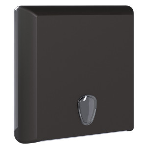 DISPENSER ASCIUGAMANI PIEGATI C/Z NERO SOFT TOUCH COD. A70610ENE