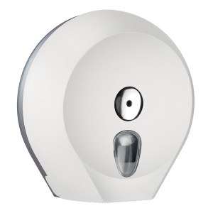 DISPENSER CARTA IGIENICA MIDI JUMBO D23CM BIANCO SOFT TOUCH COD. A75610BI