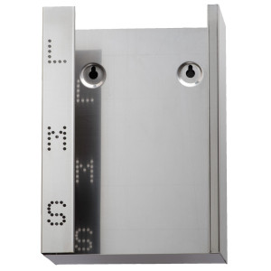 DISPENSER PER GUANTI MONOUSO IN ACCIAIO INOX COD. 773021