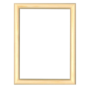 CORNICE IN LEGNO E CRILEX A4 LEGNO NATURALE METHODO COD. K990105
