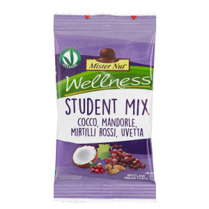 STUDENT MIX 25GR MISTER NUT COD. 118072006115 CONFEZIONE DA 24
