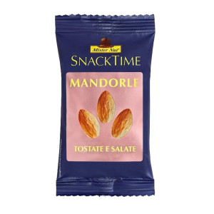MANDORLE 25GR SNACK TIME MISTER NUT COD. 44064306115 CONFEZIONE DA 24