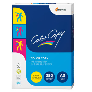 CARTA BIANCA COLOR COPY 320X450MM 350GR 125FG SRA3 MONDI COD. 6398