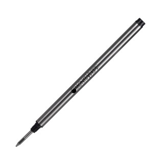 BLISTER 2 REFILL IN METALLO PER ROLLER MONTBLANC Â® NERO PUNTA FINE COD. J232201