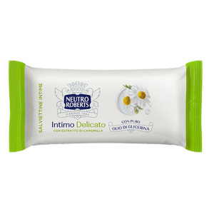 PACK 12 SALVIETTE SALVIETTE INTIME CAMOMILLA ROBERTS COD. 7004390