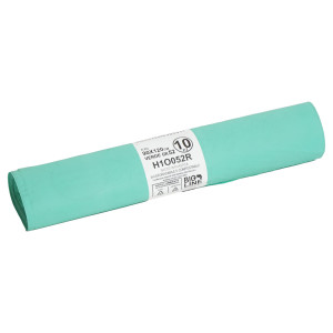 10 SACCHI BIO VERDI 90X120CM 120LT 19MIC COD. H1O052R
