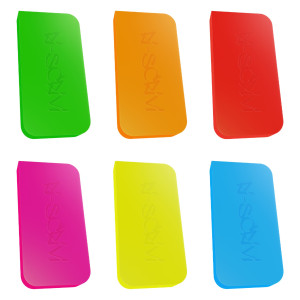 GOMMA TERMOSENSIBILE IN SILICONE RISCRIVI COL.ASSORTITI FLUO OSAMA COD. OW 10139