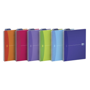 MAXIQUADERNO SPIRALATO 210X297MM 1RIGO C/MARGINE 90GR 90FG MYCOLORS OXFORD COD. 100104241