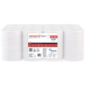 ASCIUGAMANI IN ROTOLO MINI D14,5CM - 69MT CENTREFEED PAPERNET COD. 405788 CONFEZIONE DA 12