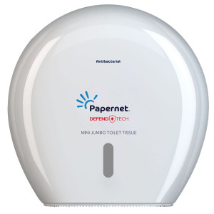 DISPENSER ANTIBATTERICO DEFEND TECH CARTA IGIENICA MINI JUMBO COD. 416145