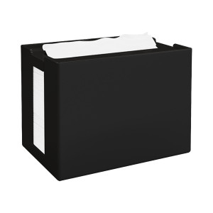 DISPENSER ANTIBATTERICO NERO PER TOVAGLIOLI INTERFOGLIATI PAPERNET COD. 417811