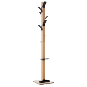 APPENDIABITI A 6 POSTI LEGNO/NERO EASYCLOTH COD. K700001
