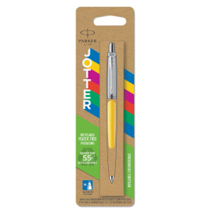 PENNA A SFERA JOTTER ORIGINAL PUNTA M FUSTO GIALLO PARKER COD. 2076056