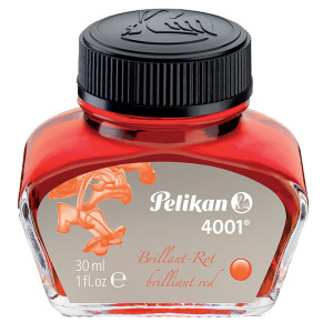 INCHIOSTRO STILOGRAFICO PELIKAN 4001 30ML ROSSO COD. 400142565