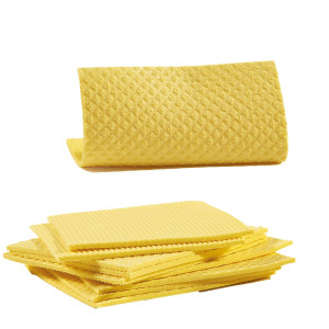 PACK 10 PANNOSPUGNA AQUOS GIALLO PERFETTOFACTORY COD. 0231