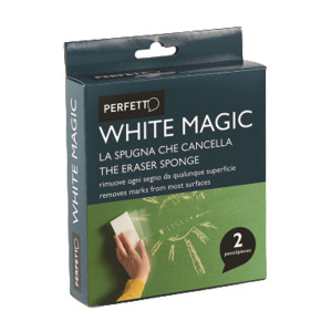 BLISTER 2 SPUGNE CANCELLA-MACCHIE WHITEMAGIC PERFETTO COD. 0246E