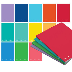 QUADERNO A5 4MM 42FG 80GR MONOCROMO PIGNA COD. 0221778-7 CONFEZIONE DA 10