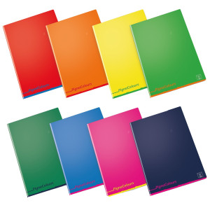 MAXIQUADERNO A4 80GR 40+2FG 1 RIGO C/MARGINE PIGNA COLOURS COD. 02308750C CONFEZIONE DA 10