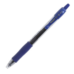 GREEN PACK 12PENNE + 12 REFILL ROLLER GEL SCATTO G-2 0,7MM BLU PILOT COD. 000024