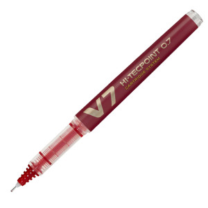 ROLLER HI-TECPOINT V7 RICARICABILE ROSSO PILOT COD. 040347