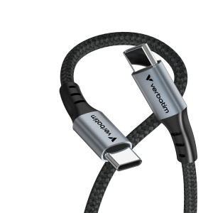 VERBATIM CAVO DI SINCRONIZZAZIONE E RICARICA DA USB-C  A USB-C_60W 120 CM COD. 31845