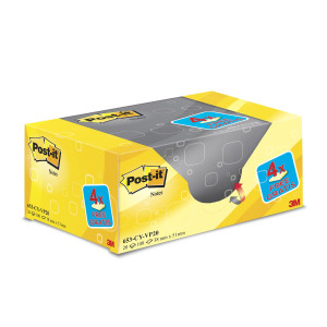 VALUE PACK 16+4 BLOCCO 100FG POST-ITÂ® GIALLO CANARY 38X51MM 72GR 653CY-VP20 COD. 7100172332
