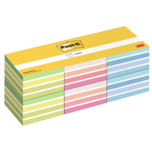 CF 6PZ CUBO 450FG. POST-ITÂ® NOTES 76X76MM 2028-0CPPX6 COLORI ASS. NEON/PASTELLO COD. 7100321804