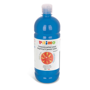 TEMPERA PRONTA PRIMI PASSI 1LT CYANO PRIMO COD. 204BR1000501