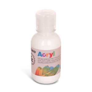 COLORE ACRILICO FINE ACRYL 125ML BIANCO PRIMO COD. 402TA125100N