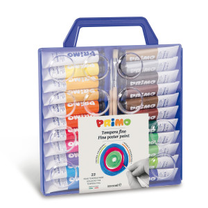 ASTUCCIO 22 TUBI TEMPERA 12ML PRIMO COD. 449T22VA