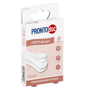 SCATOLA 20 CEROTTI DELICATI IN TNT PRONTODOC COD. 4060