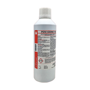 DISINFETTANTE A BASE DI POVI IODINE 100 500ML COD. JOD006