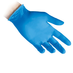 CONF 100 GUANTI IN NITRILE ULTRASOTTILI N80B TAGLIA M AZZURRO REFLEXX COD. N80B/M