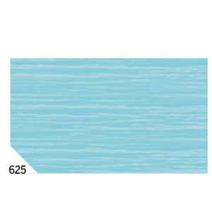 10RT CARTA CRESPA AZZURRO 625 (50X250CM) 48GR/M2 REX SADOCH COD. KR363-625