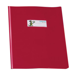 COPRIMAXI PVC LUCIDO COPRENTE GREENLINE 21X30CM C/ALETTE ROSSO RIPLAST COD. 34718042.30 CONFEZIONE DA 30