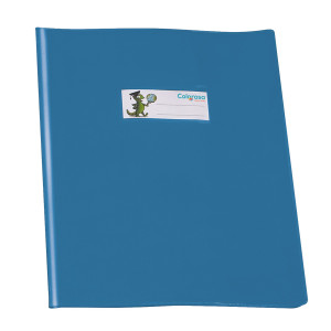 COPRIMAXI PVC LUCIDO COPRENTE GREENLINE 21X30CM C/ALETTE BLU RIPLAST COD. 34718043.30 CONFEZIONE DA 30