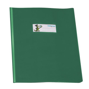 COPRIMAXI PVC LUCIDO COPRENTE GREENLINE 21X30CM C/ALETTE VERDE RIPLAST COD. 34718044.30 CONFEZIONE DA 30