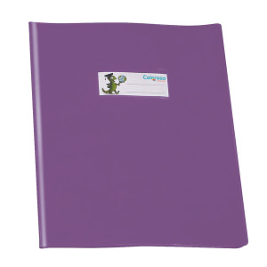 COPRIMAXI PVC LUCIDO COPRENTE GREENLINE 21X30CM C/ALETTE LILLA RIPLAST COD. 34718050.30 CONFEZIONE DA 30
