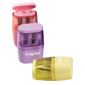 DISPLAY 18 TEMPERINI 2 FORI C/SERBATOIO COLORI ASS. COLOROSA PASTEL RIPLAST COD. 360180
