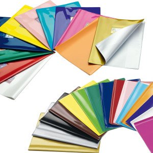 COPRIMAXI PVC LACCATO COPRENTE COLOROSA C/ALETTE 21X30CM VIOLA RIPLAST COD. 36718030CS CONFEZIONE DA 25