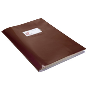 COPRIMAXI PVC LACCATO COPRENTE COLOROSA C/ALETTE 21X30CM MARRONE RIPLAST COD. 36718032 CONFEZIONE DA 25