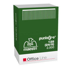 SCATOLA 2000 PUNTI 128 ORO (24/8 RO-MA COD. 1003601 CONFEZIONE DA 5