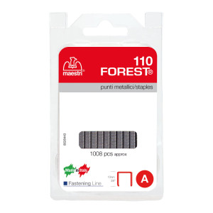 PUNTI 110 FOREST 10MM BLISTER 1008 PUNTI RO-MA COD. 1110124
