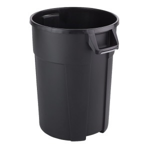 PATTUMIERA CESTONE TITAN 120 LT NERO ROTHO COD. F600090