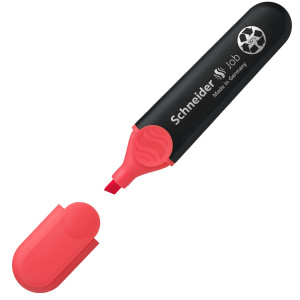 EVIDENZIATORE JOB PPL 1-5MM ROSSO SCHNEIDER COD. P001502 CONFEZIONE DA 10