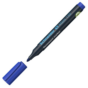 MARCATORE MAXX 130 PERMANENTE PUNTA CONICA BLU SCHNEIDERER COD. P113003 CONFEZIONE DA 10