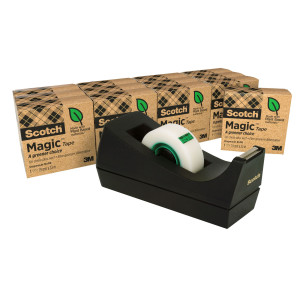 DISPENSER C38 MULTI-PACK CON 14 ROTOLI SFUSI SCOTCHÂ® MAGIC 900 19MMX33M COD. 7100373193