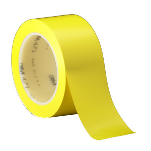 NASTRO ADESIVO VINILICO 50MMX33MT GIALLO SCOTCHÂ® 471 COD. 7000028852